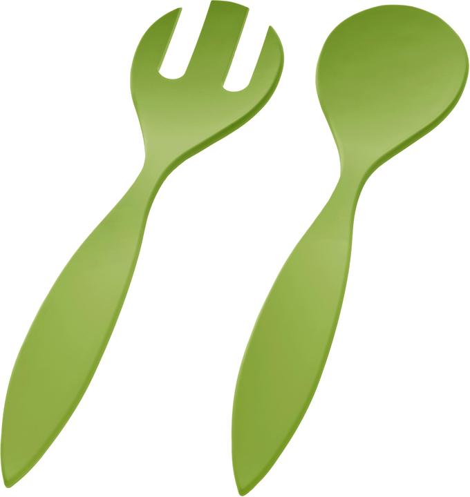 Magu Salatbesteck Natur grün (Salad servers)