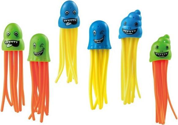 Produktbild Happy Summer Dykkerlegetøj Blaeksprutte 6-pak
