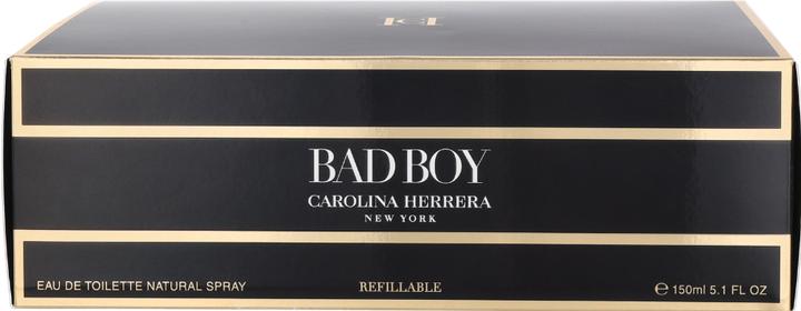Actual product image Carolina Herrera BAD BOY Refillable Vapo-Edt 150 ml (Eau de toilette, 150 ml)
