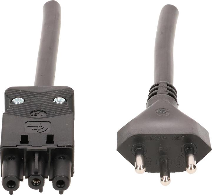 Produktbild Max Hauri Adels TD-Anschlusskabel H05VV-F3G1.5 Typ 12 / AC 166 GBUF/315 (3 m)