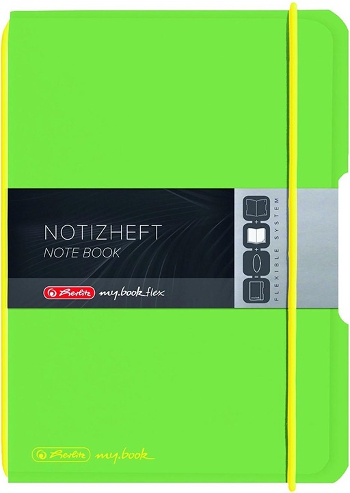 Produktbild Herlitz my.book flex PP (A6, Kariert, Harter Einband)