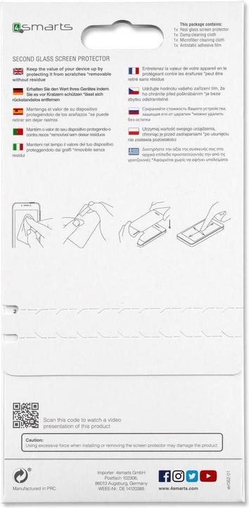 Produktbild 4smarts Second Glass Essential (1 Stück)