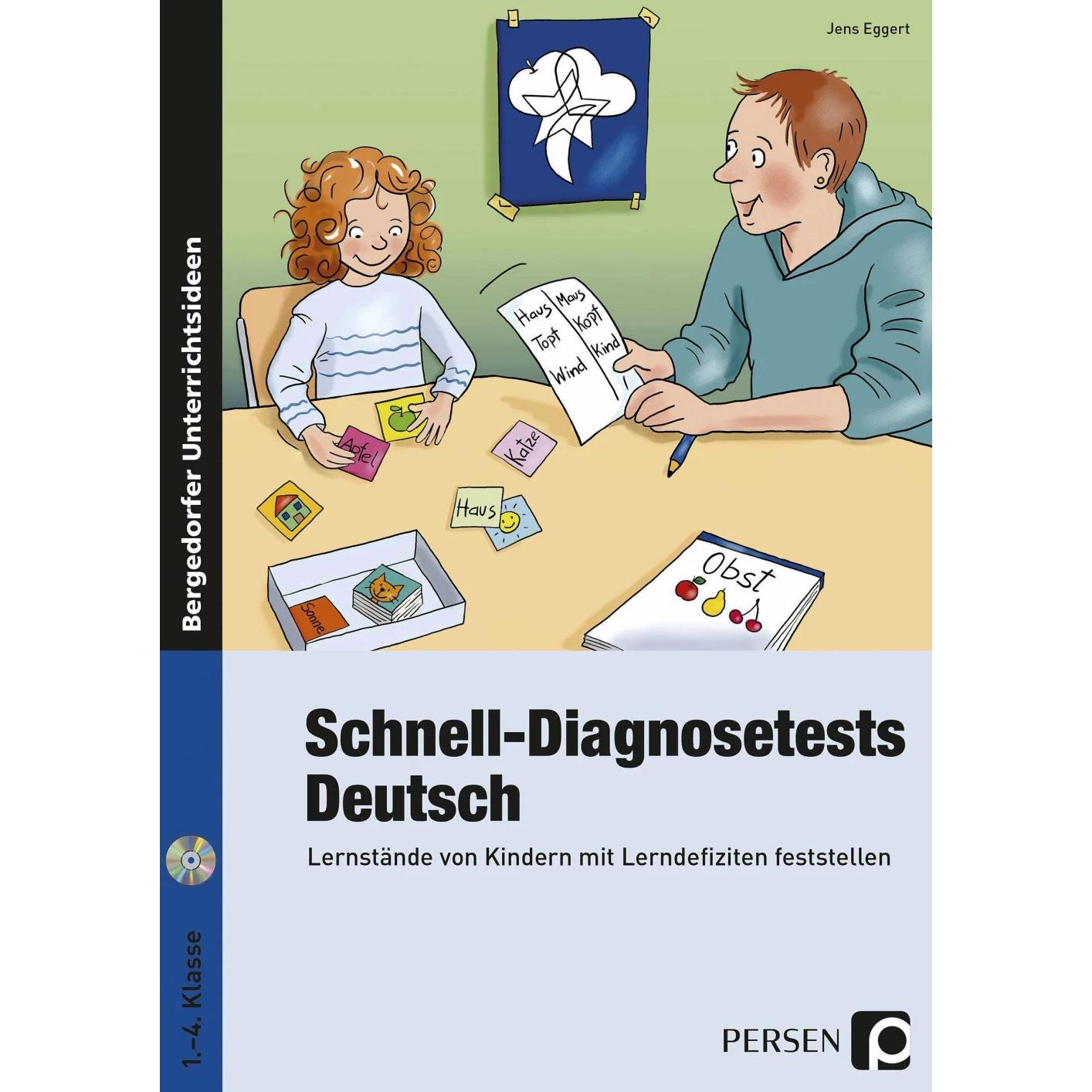 Schnell-Diagnosetests: Deutsch, Schulbücher von Jens Eggert