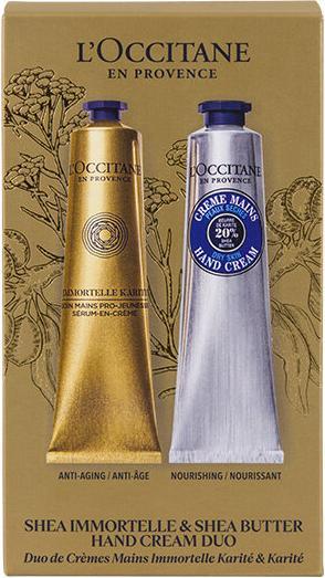 Actual product image L'Occitane en Provence HandcrÃ¨me Geschenkset 30ml Immortelle + 30ml Shea (Body care set)