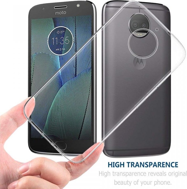 Produktbild Screenguard Motorola Moto G5S Plus Flexible TPU Clear Case (Motorola Moto G5S Plus)
