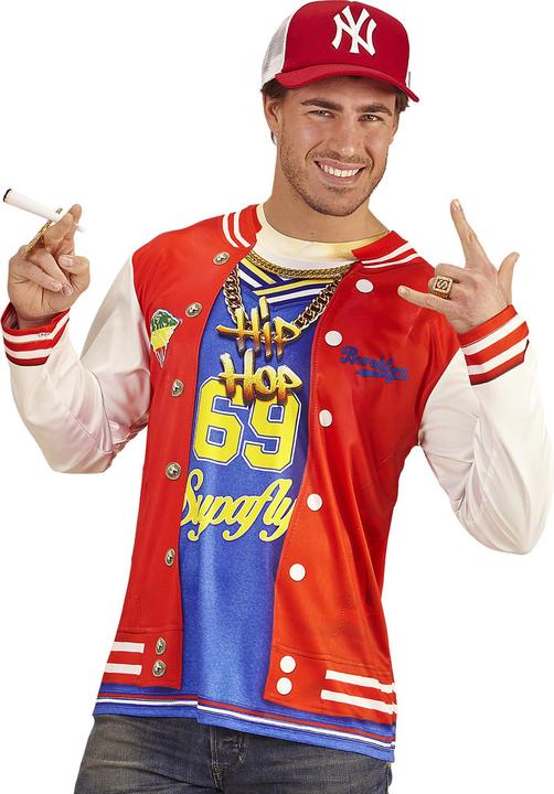 Actual product image Widmann HIP HOPPER (photo sublimation printed longsleeve), XL (XL)