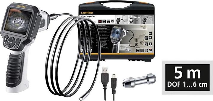 Actual product image Laserliner 082.258A Endoscope Probe Ø: 9