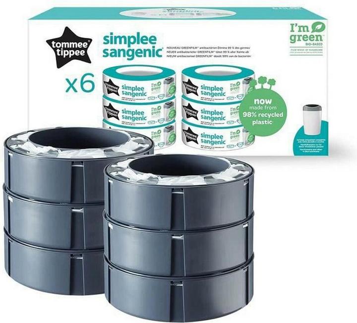 Immagine prodotto Sangenic Nachfüllkassetten Simplee, 6er Pack (6 x)