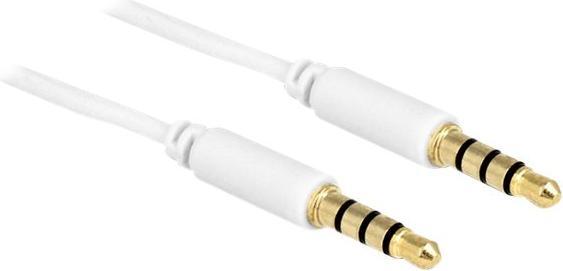 Produktbild Delock Kabel Klinke 4 Pin Stecker > Stecker (0.50 m, AUX Kabel)