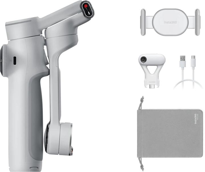 Insta360 Case universal GIMBAL FLOW 2 PRO AI TRACKER/CINSABQB/TRUCKERGREY (Smartphone, 0.30 kg)