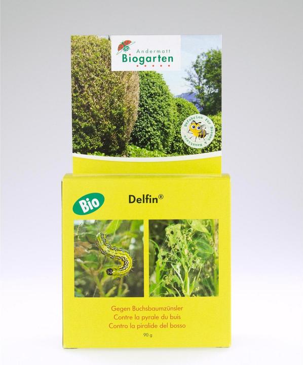Image du produit Andermatt Biogarten Delfin contre la chenille de la pyrale du buis (Perceuse du buis)