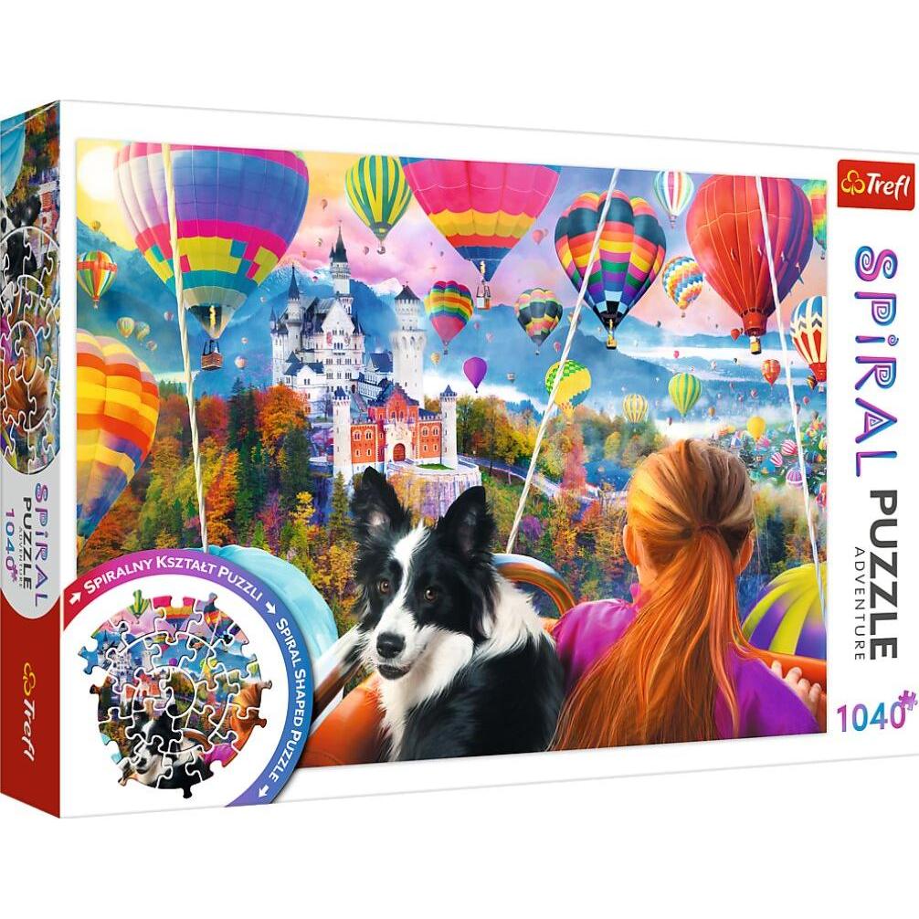 Trefl Spiral-Puzzle-Ballon-Festival (1040 Teile)