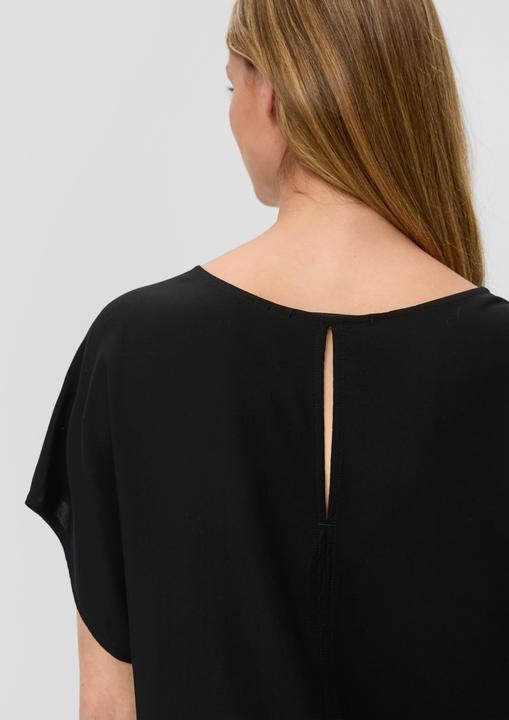 Actual product image S.Oliver Bluse Oversized Viskose-Bluse mit verlängertem Rückenteil (32)