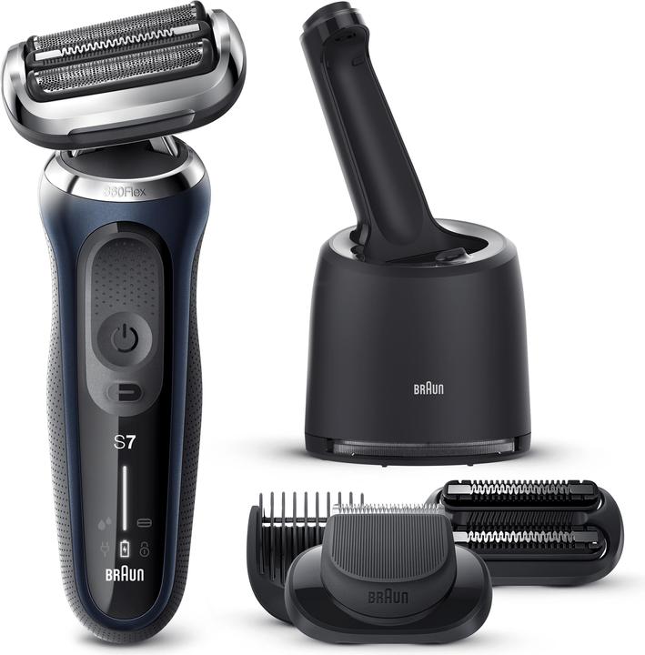 Productafbeelding Braun Series 7 70-B7850cc scheerapparaat voor mannen, elektrisch scheerapparaat met 360° verstelling