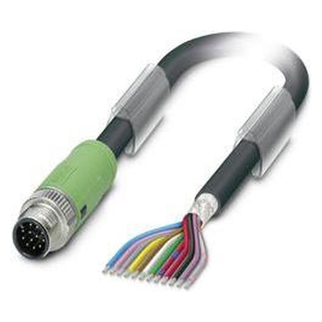 Phoenix Contact Sensor-/Aktor-Steckverbinder, Elektronikkabel + Stecker, Schwarz