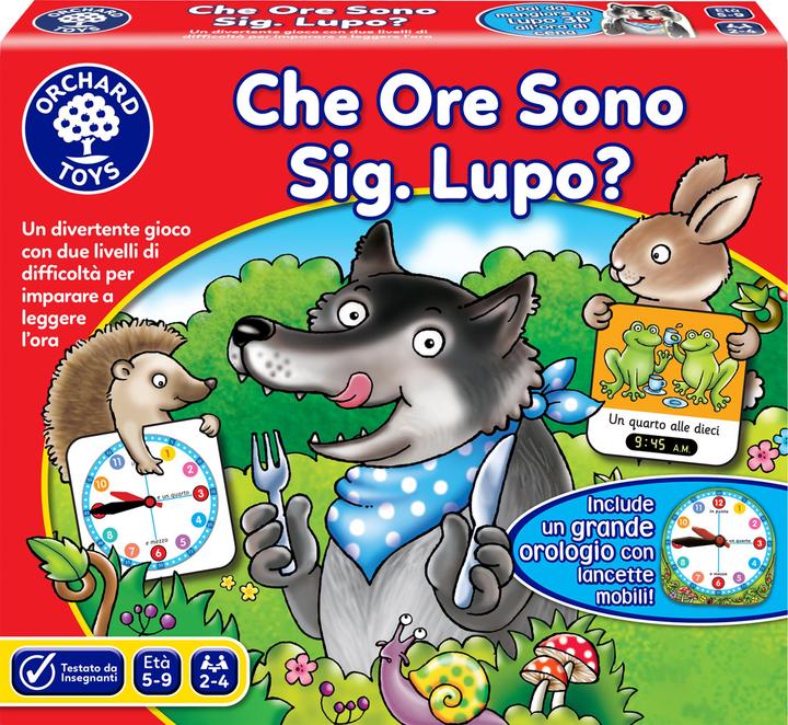 Orchard ORC0049IT - - Che Ore Sono Signor Lupo (1 - 4 Spieler)
