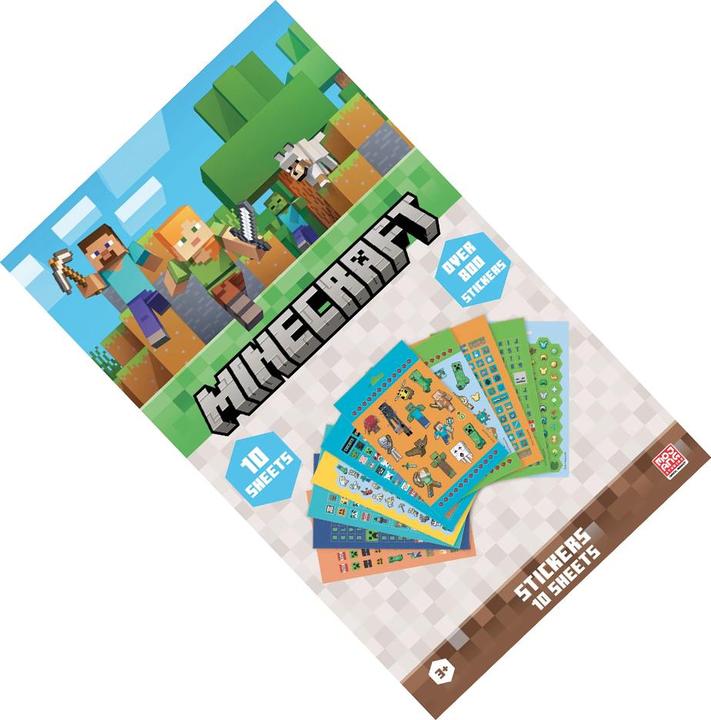 Produktbild Minecraft Figuren Aufkleber 800erPack Set