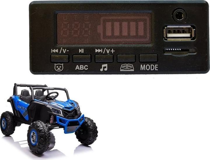 Actual product image Lean Toys Muzikos skydelis skirtas XMX613 24V elektromobiliui