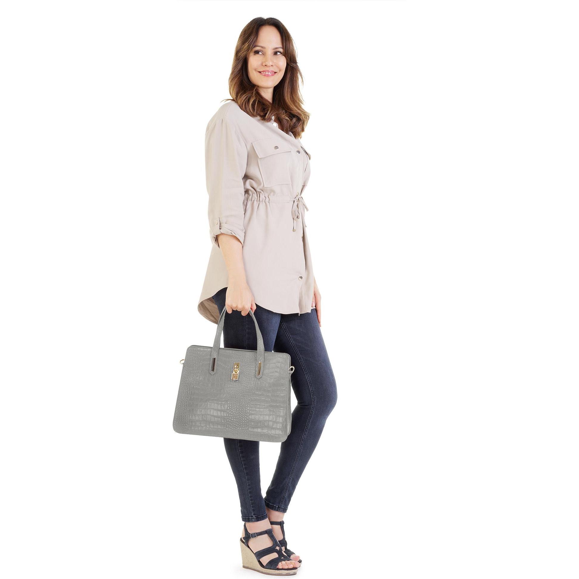 Thumbnail - Cluty, Handtasche, Handtasche, Grau