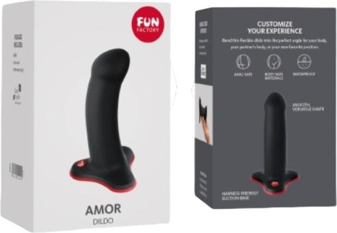 Productafbeelding Fun Factory - Amor Dildo Beginners Zwart