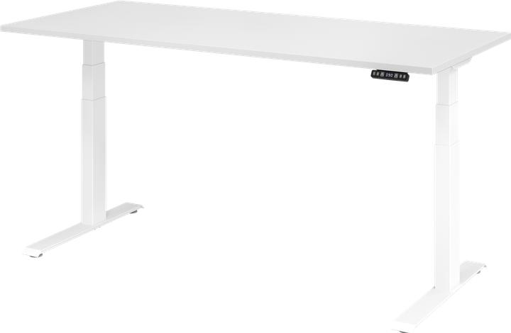Actual product image Hammerbacher Sit/stand desk XDKB19 180 x 80 cm White electrically height-adjustable...