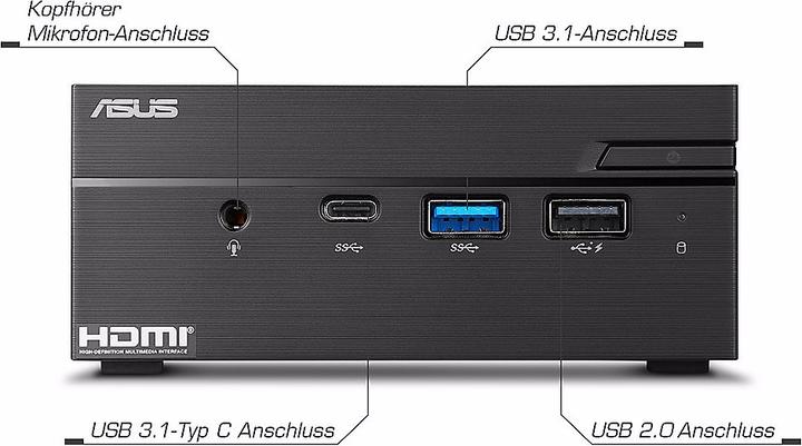 Produktbild ASUS PN40 (240 GB, 8 GB, Intel Celeron N4100)