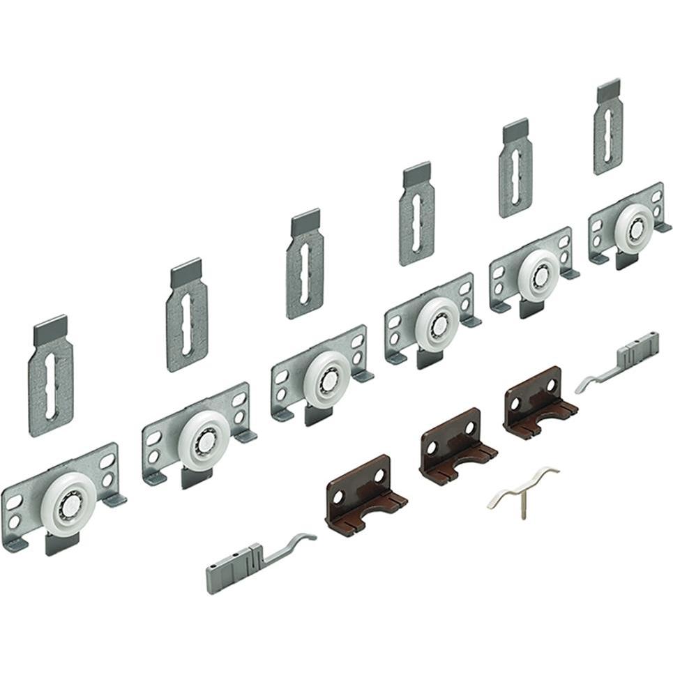 Hettich Slide Line 56 Komplett-Set 3-türig, Küchen Organizer