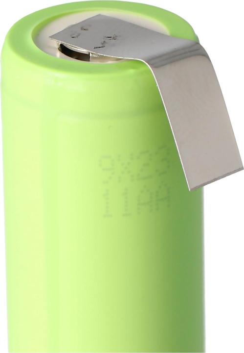 Actual product image Panasonic Akku NCR18500A (Lötfahne U) (18500, 2040 mAh)