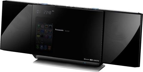 Produktbild Panasonic SC-HC55EG-K, Micro System, iPod Dock, Schwarz (Bluetooth)