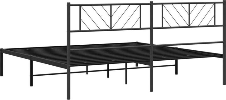 Produktbild vidaXL Metall Bettgestell (200 x 200 cm)