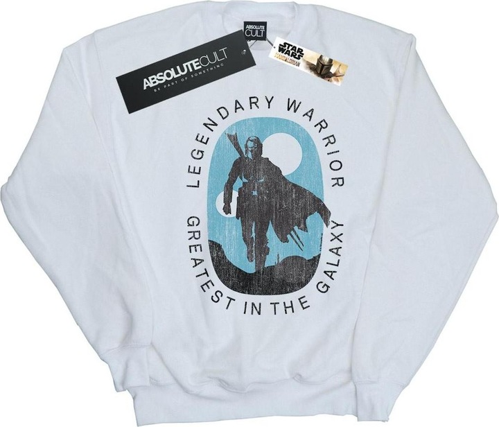 Produktbild Star Wars The Mandalorian Legendary Warrior Greatest In The Galaxy Sweatshirt (M)