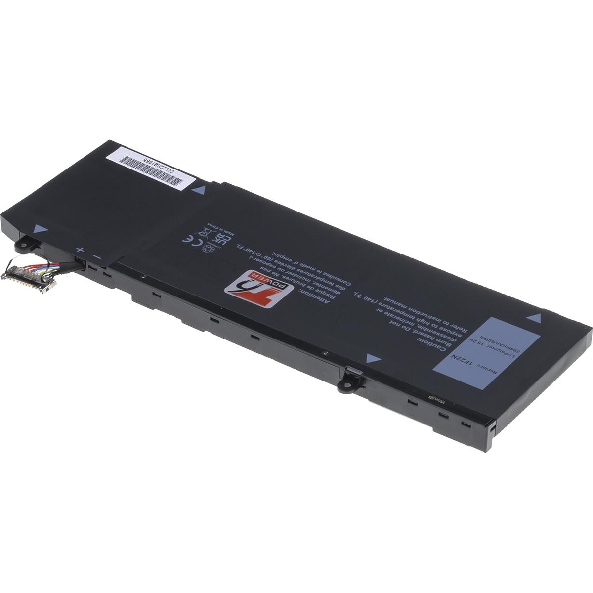 Alienware Baterie T6 power M15, M17, G5 5590, G7 7590, 7790, 3940mAh, 60Wh, 4cell, Li-pol (4 Zellen,