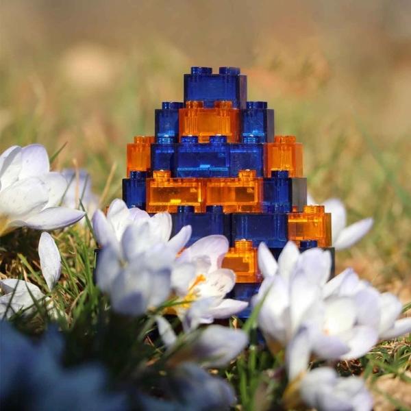 Image du produit Stax ® Osterei blau/orange Transparent