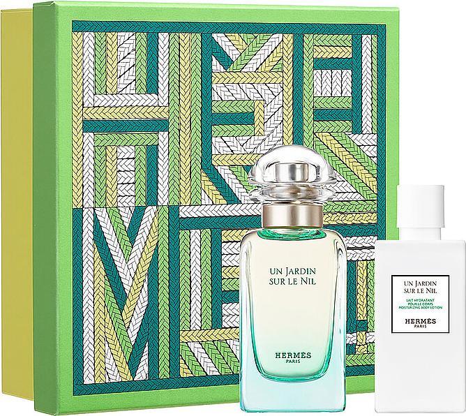 Immagine prodotto Hermès Set regalo - Un Jardin sur le Nil Eau de Toilette 50ml / 40ml (Set di profumi)