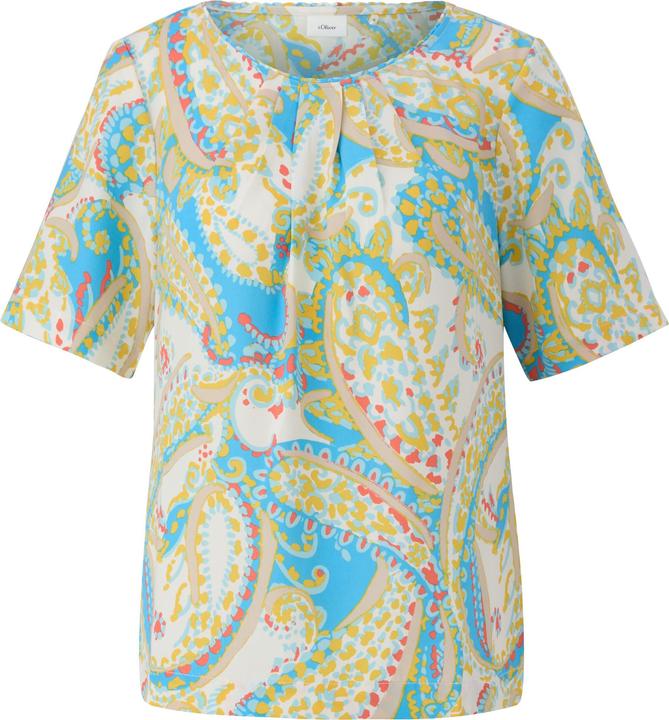 Immagine prodotto s.Oliver Bluse Bluse mit Rundhalsausschnitt (48)