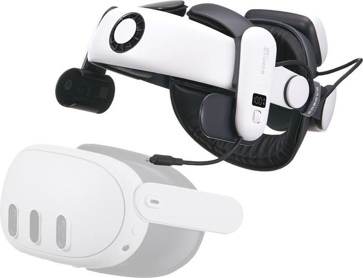 Actual product image Bobovr S3 PRO Battery Relief Strap for Meta Quest 3