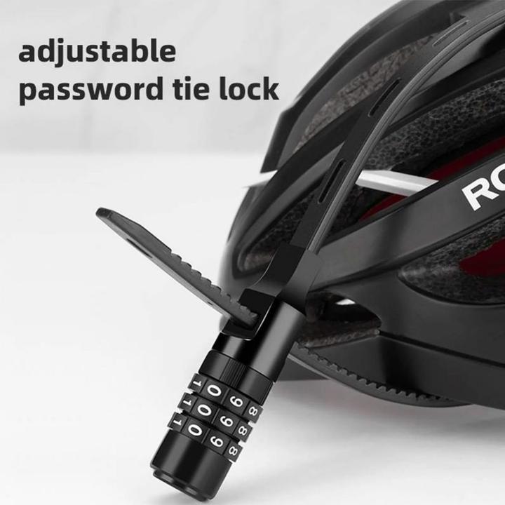 Produktbild Rockbros 3240001001 bicycle lock for 0.5 m combination - black (50 cm)