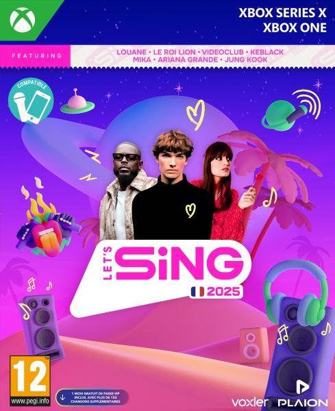 Produktbild Plaion Let's Sing 2025 French Version (Xbox Series X, FR)