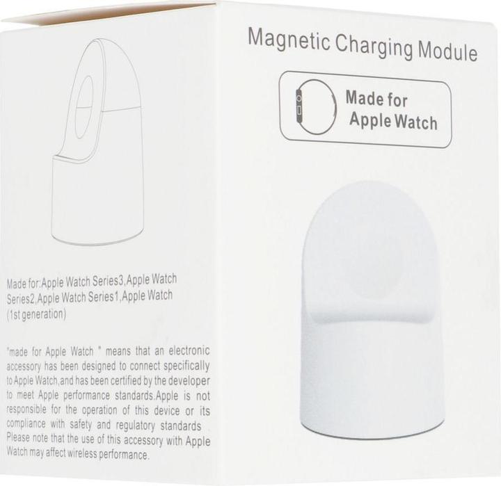 Actual product image OEM Dock station Wireless charger for Apple Watch white