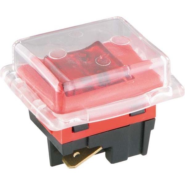 Bachmann EB-Wippenschalter, Taster + Schalter, Rot