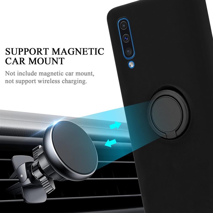 Immagine prodotto Cadorabo Custodia in silicone TPU Liquid Ring Cover (Samsung Galaxy A30s, Samsung Galaxy A50s)