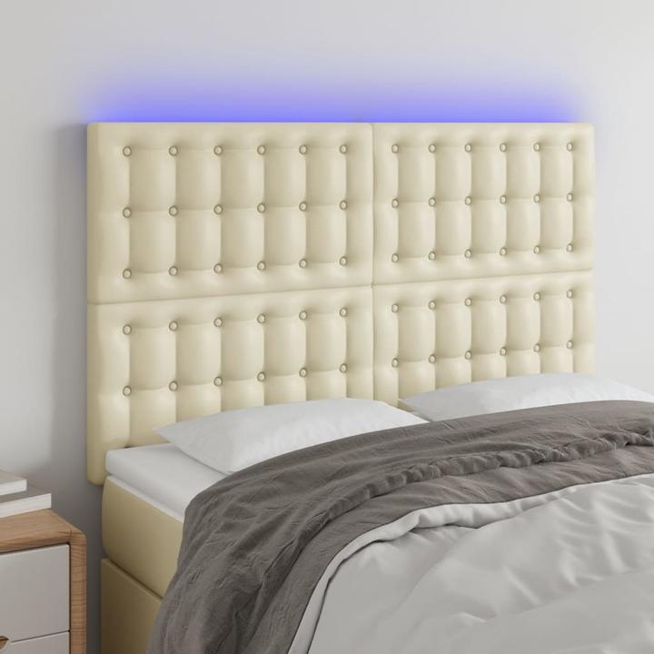 Produktbild vidaXL LED Kopfteil (144 x 5 x 128 cm)