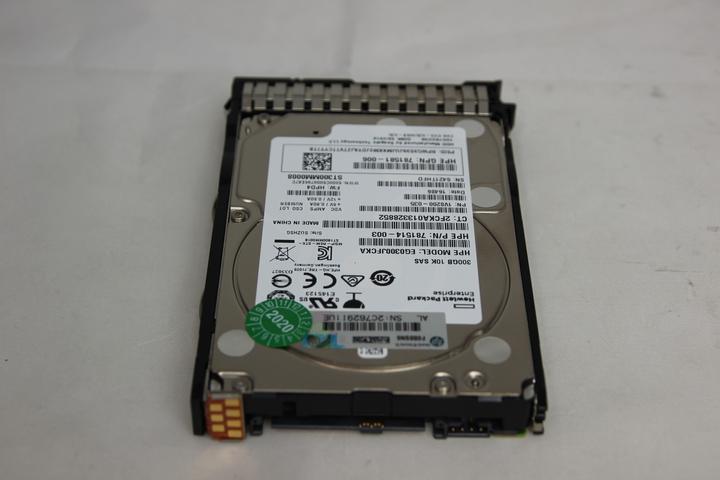 Produktbild HPE 300GB 12G SAS 10K 2.5in SC (0.30 TB, 2.5")