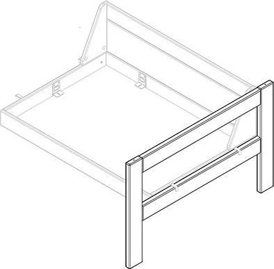 Immagine prodotto Lifetime Kidsrooms Testiera per panchina Beach House