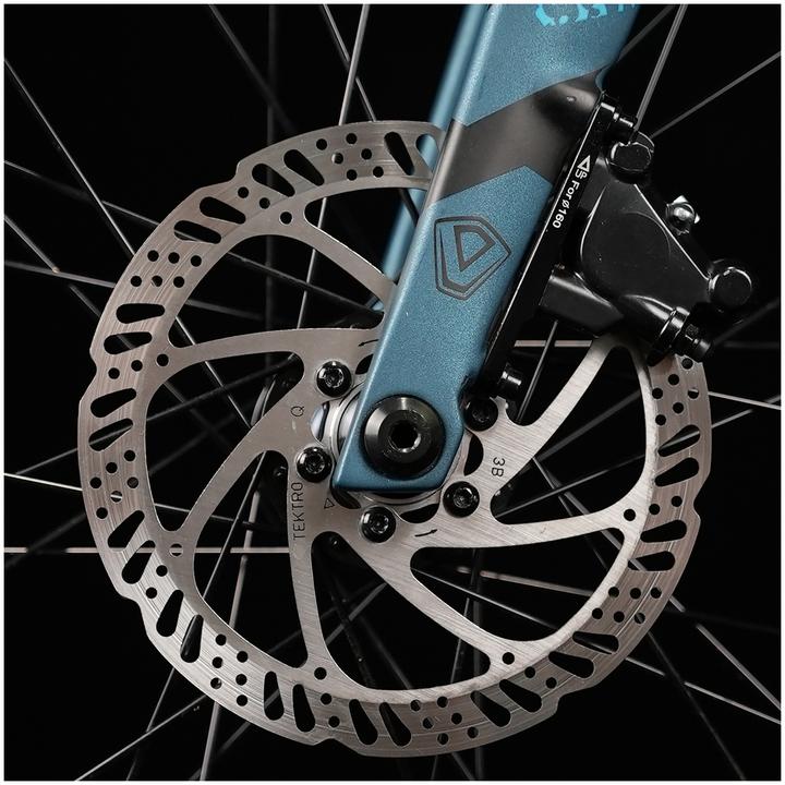 Produktbild Mobygo JAVA Riva Carbon schwarz-blau (49 cm)