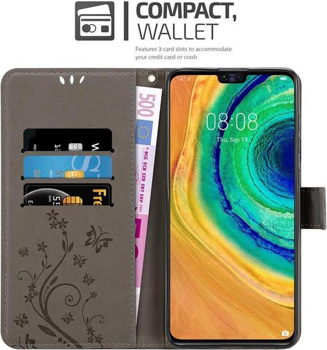 Produktbild Cadorabo Flower Book Cover (Huawei Mate 30)