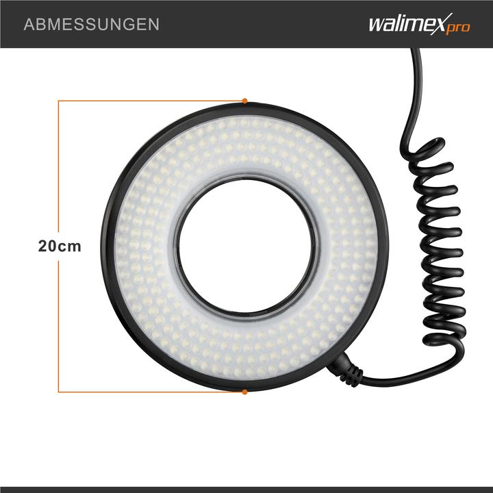 Actual product image Walimex pro Pro Macro LED Ringlight DSR 232 Set (Ring light)