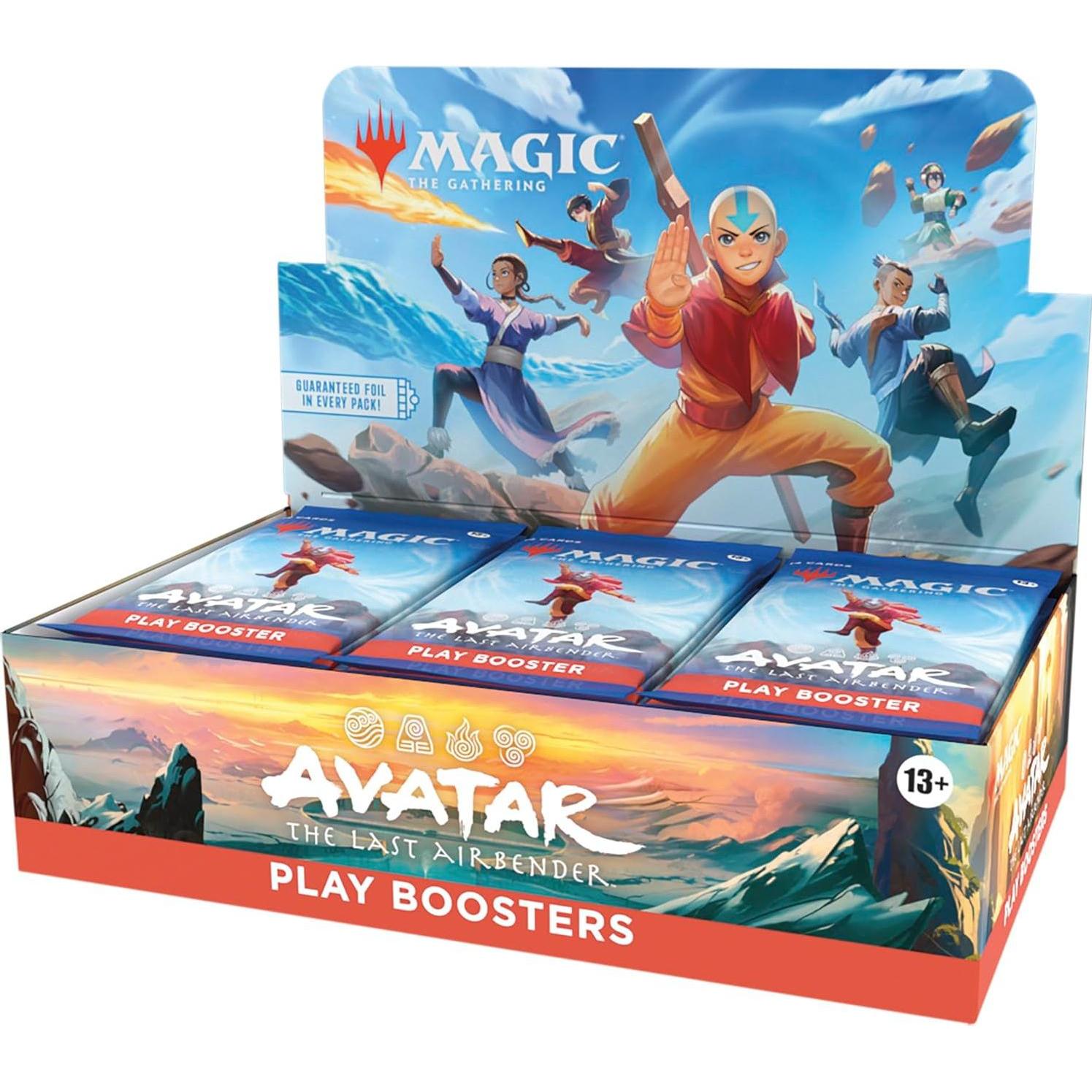 Wizards of the Coast Magic The Gathering: Avatar, The Last Airbender - Game Booster Box (Inglese, Display del booster)