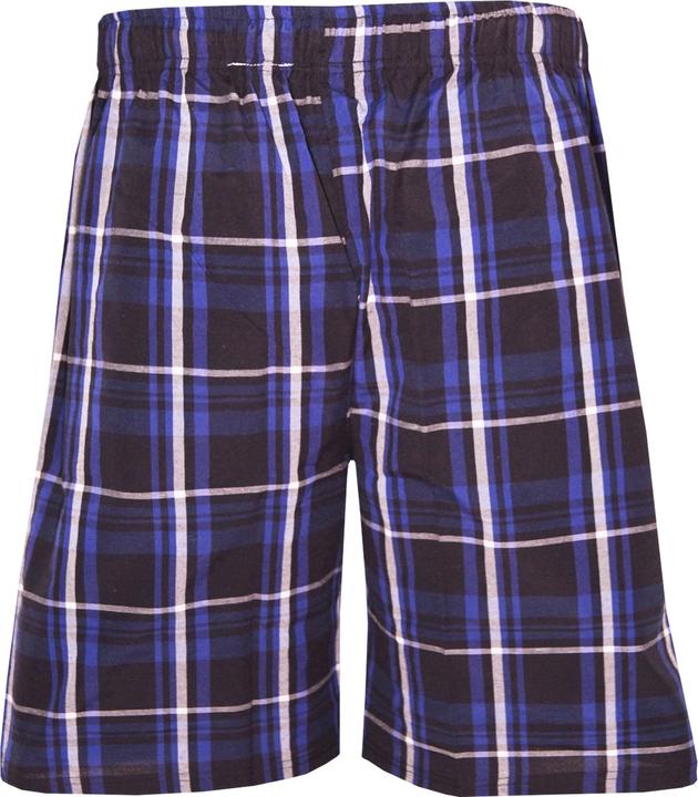 Actual product image Cargo Bay Mens Woven Checked Lounge Shorts (S)