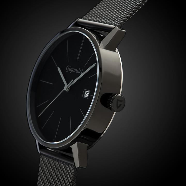 Produktbild Gigandet Analoge Herrenuhr mit Datumsanzeige, wasserdicht bis 30 Meter (Analoguhr)